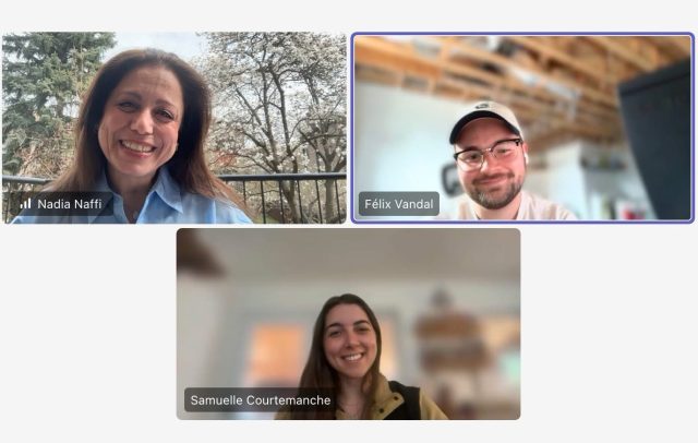 Oh là là… ce que l’équipe communication de la @fse_ulaval nous prépare pour le CampUsTEN automne2026 ! 🤩

Aujourd’hui, belle rencontre avec Félix Vandal et Samuelle Courtemanche autour d’ateliers très concrets pour nos étudiantes et étudiants en technologie éducative : comment mieux projeter son image professionnelle sur LinkedIn, interagir avec des groupes pertinents, valoriser son parcours, et même prendre des photos professionnelles.

Apprendre à se présenter avec justesse, confiance et authenticité dans les espaces professionnels numériques ! J’ai vraiment hâte de voir tout ça prendre forme.

Merci Félix et Samuelle pour vos idées, votre énergie et votre générosité. J’adooooore !!!!

#CampUsTEN26 #TechnologieÉducative @ulaval